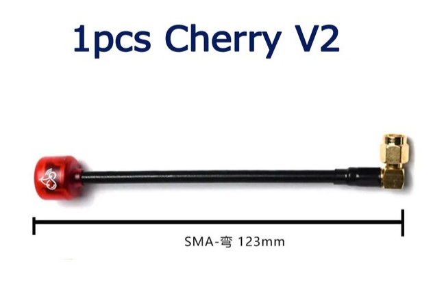 Антенна RUSH Cherry II SMA угловой (RHCP) 1ШТ Антенна RUSH Cherry II SMA угловой (RHCP) 1ШТ